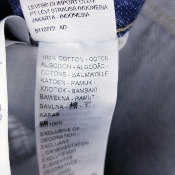 Levi's Low Pro Straight A09640006 Jeans NWT size 30 - Picture 13 of 14